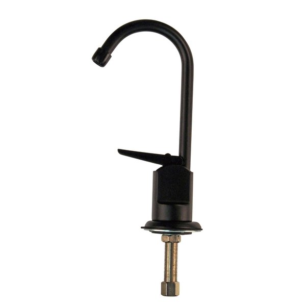 Westbrass Touch-Flo Style 6" Pure Water Dispenser in Powdercoated Flat Black D203-NL-62